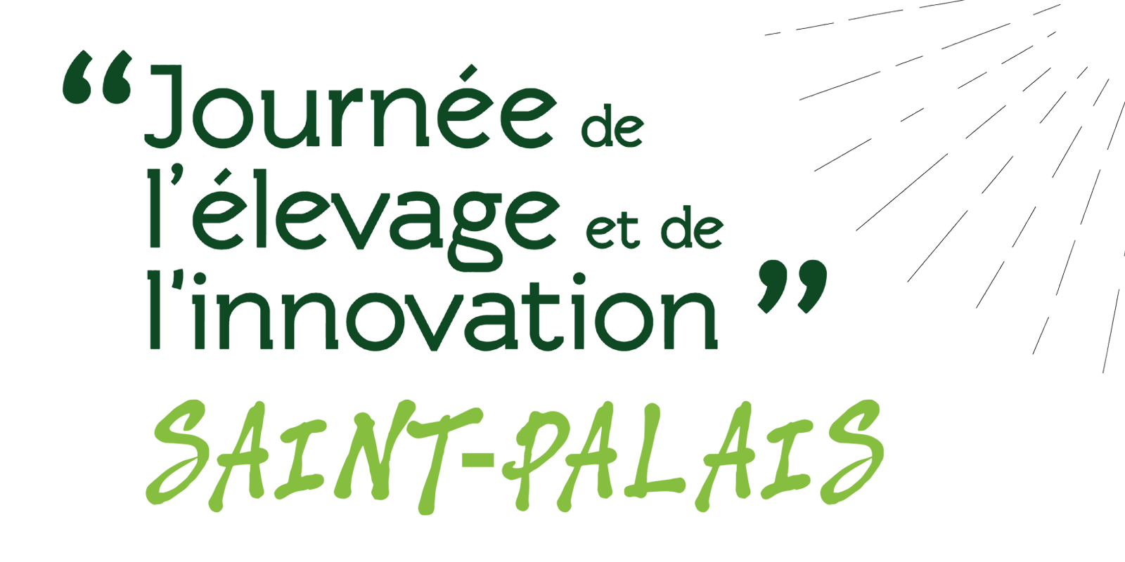 Journée de l'élevage et de l'innovation